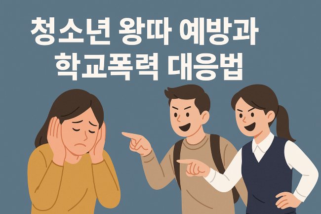 청소년 왕따 예방과 학교폭력 대응 썸네일